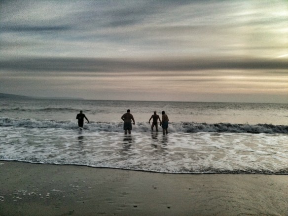 Open water sea swimming in Cork, Ireland