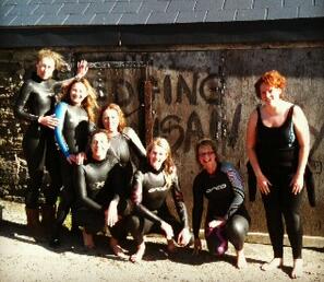 Open water - sea swimming in Cork, Ireland