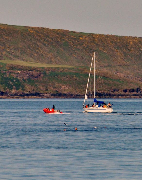 Open water sea swimming in Cork, Ireland