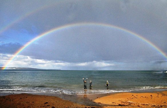 Open water swimming in Cork, Ireland