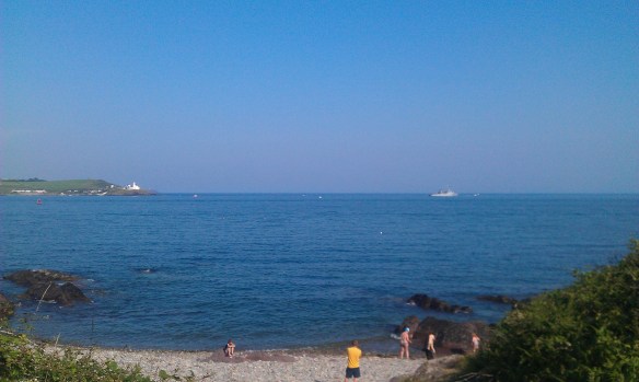 Open water sea swimming in Cork, Ireland