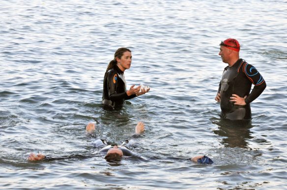 Open water sea swimming in Cork, Ireland