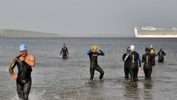 Open water sea swimming in Cork, Ireland
