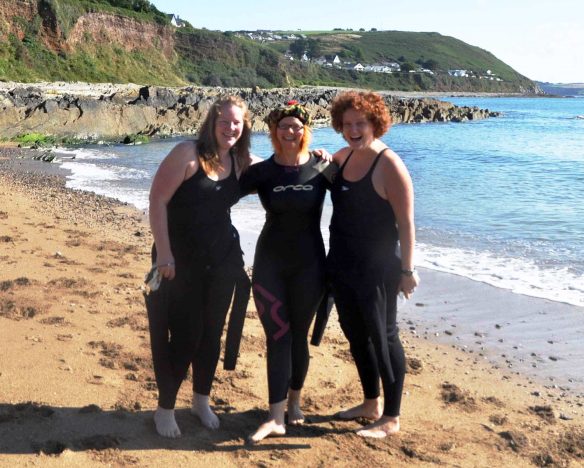 Open water sea swimming in Cork, Ireland