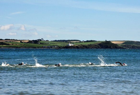 Open water sea swimming in Cork, Ireland