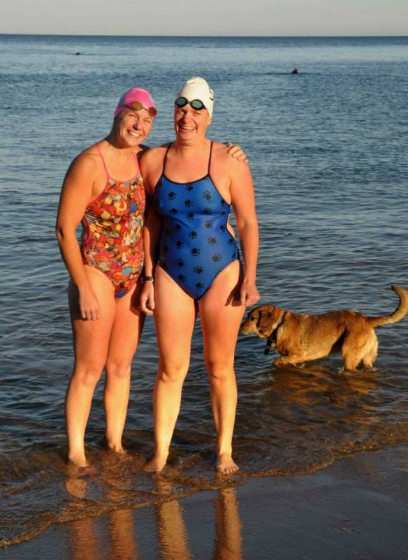 Open water sea swimming in Cork, Ireland