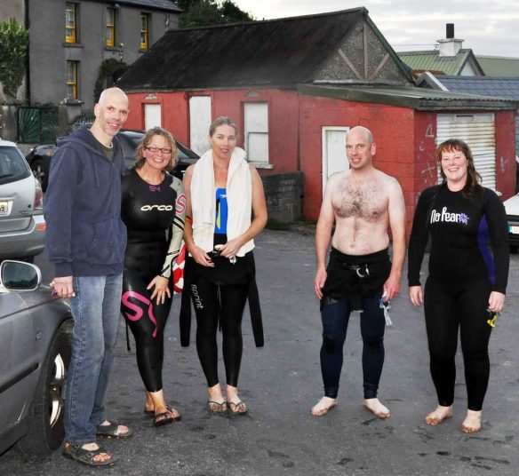 Open water sea swimming in Cork, Ireland