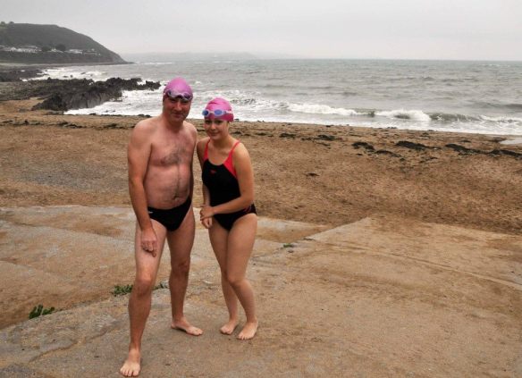 Open water, sea swimming in Cork, Ireland