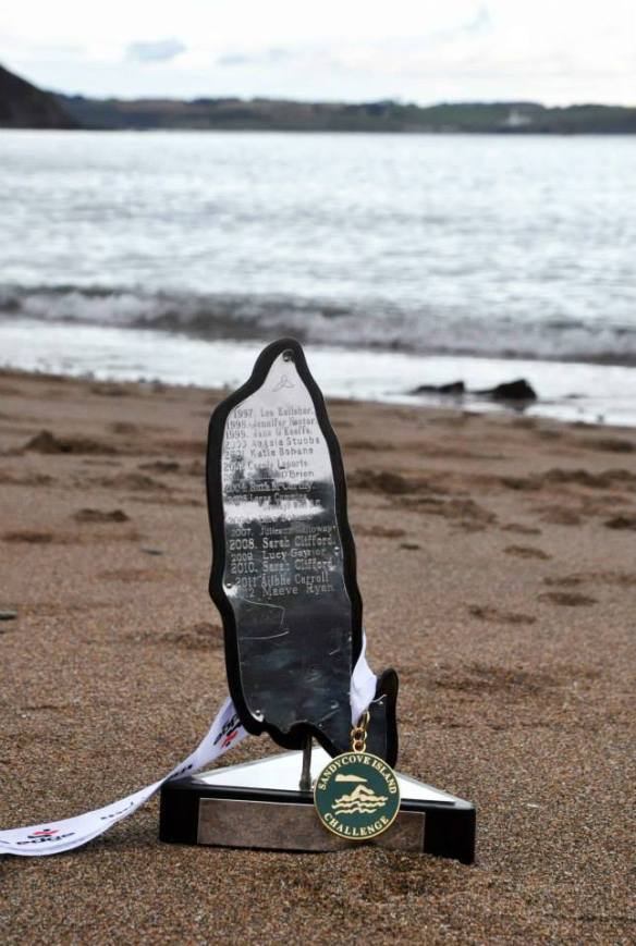 Open water, sea swimming in Cork, Ireland.