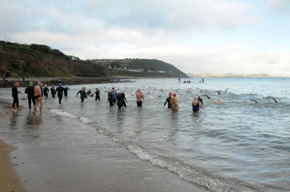 Open water sea swimming in Cork, Ireland