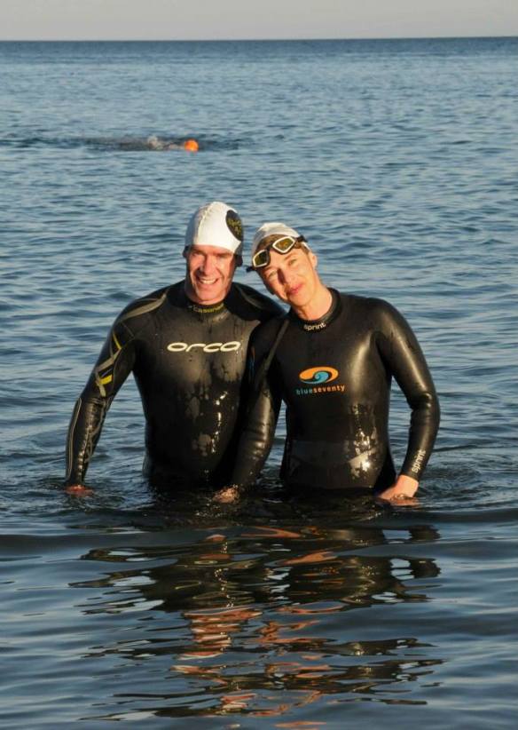 Open water sea swimming in Cork, Ireland