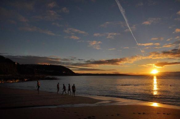 Open water sea swimming in Cork, Ireland