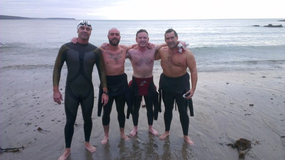 Open water, sea swimming in Cork, Ireland