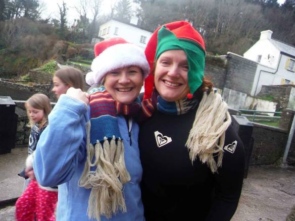 More of Siobhan's endless supply of hats....Ger Venner and Joleen Cronin.