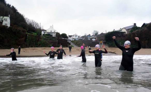Open water, sea swimming in Cork, Ireland