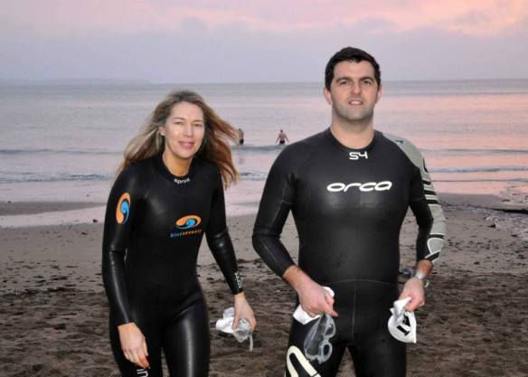 Open water, sea swimming in Cork, Ireland