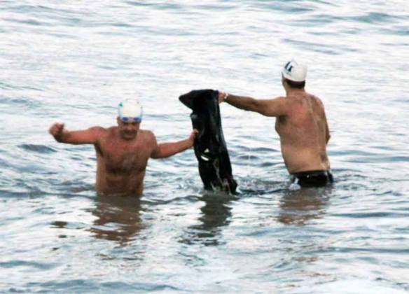 Open water, sea swimming in Cork, Ireland