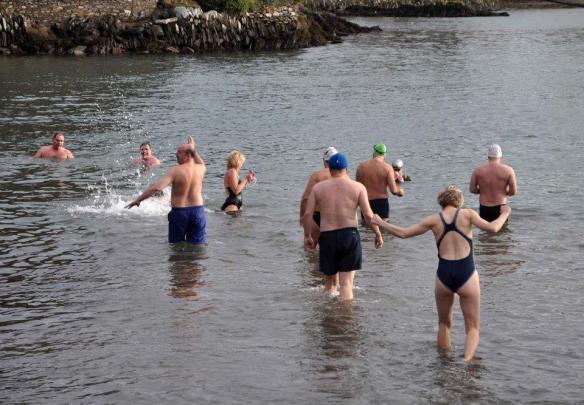 Open water, sea swimming in Cork, Ireland