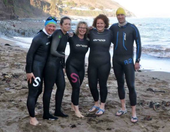Open water, sea swimming in Cork, Ireland