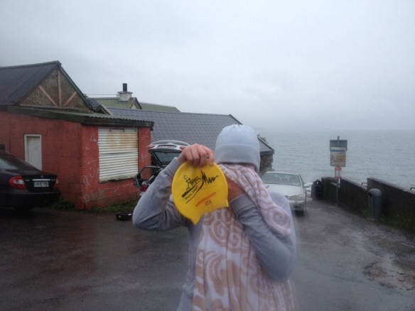 Open water, sea swimming in Cork, Ireland.