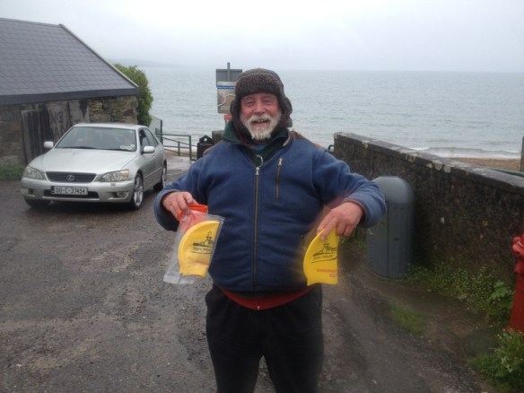 Open water, sea swimming in Cork, Ireland.