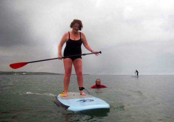 Open water, sea swimming in Cork, Ireland.