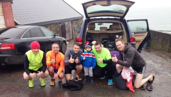 Open water, sea swimming in Cork, Ireland.