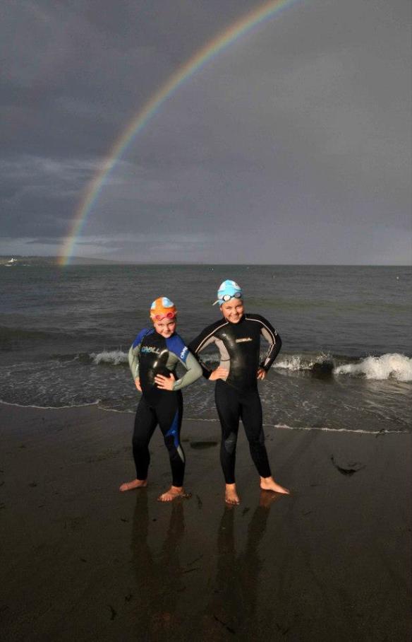 Open water, sea swimming in Cork, Ireland