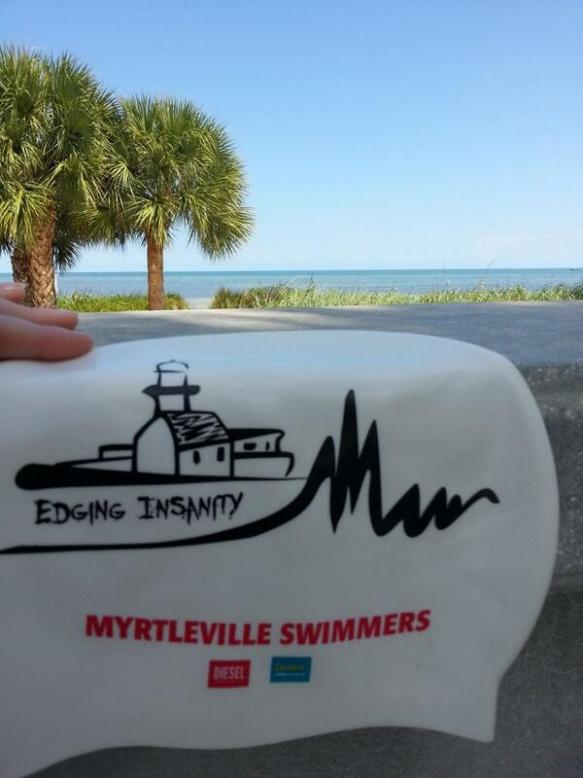 Open water, sea swimming in Cork, Ireland.