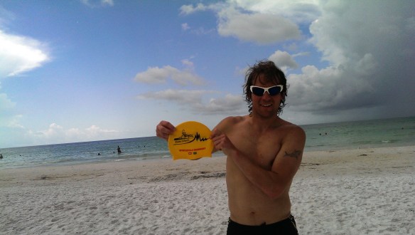 Open water, sea swimming in Cork, Ireland.