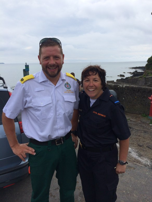 Open water, sea swimming in Cork, Ireland.