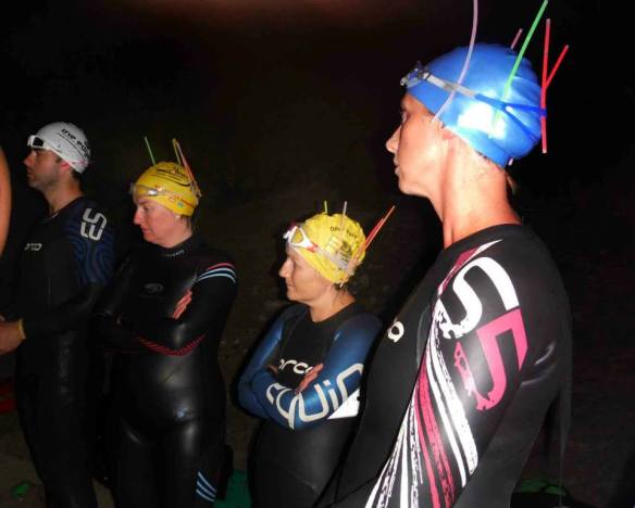 Open water, sea swimming in Cork, Ireland.