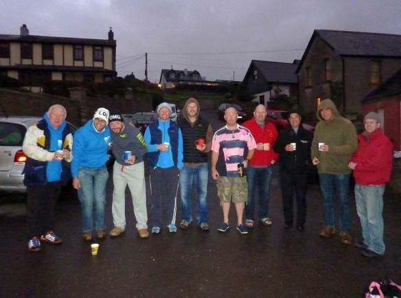 Open water, sea swimming in Cork, Ireland.