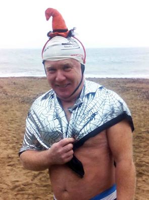 Open water, sea swimming in Cork, Ireland.