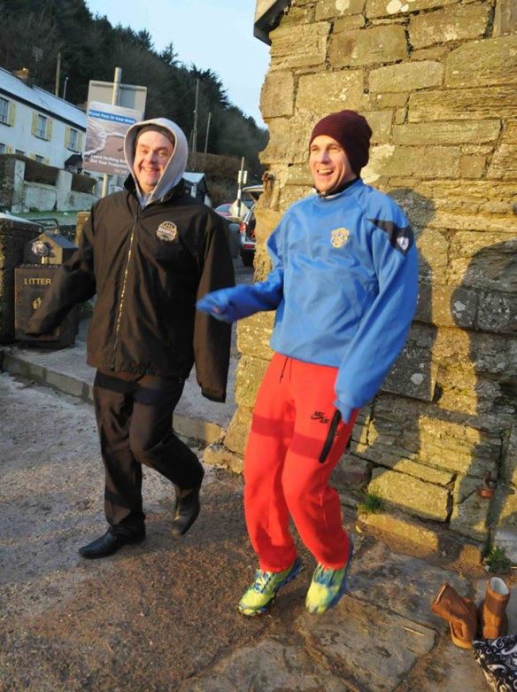 Open water, sea swimming in Cork, Ireland.