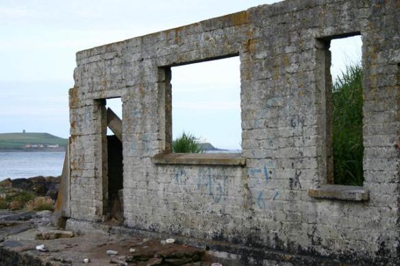 Image of decline. The remnants of the former Crosshaven Swimming Club. It went into disrepair following the closure of the Cork - Crosshaven railway line. Pic. F. Schoonbaert