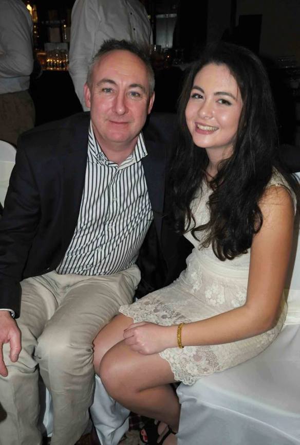 Diarmuid and award-winning Rian Herlihy.