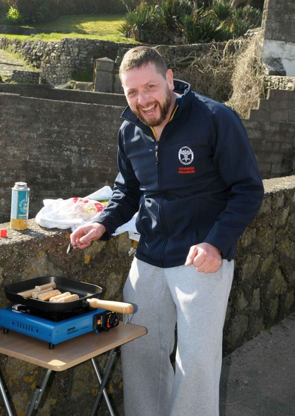 Open water, sea swimming in Cork, Ireland.