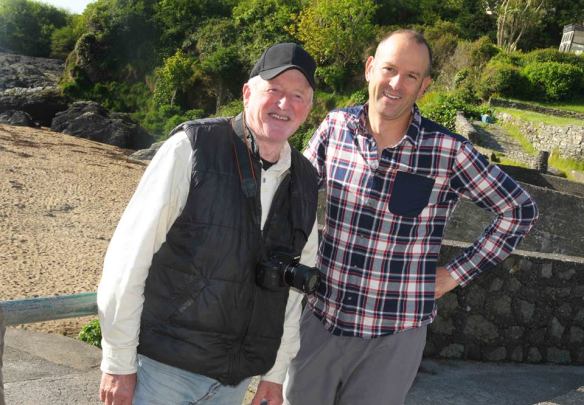 Open water, sea swimming in Cork, Ireland.