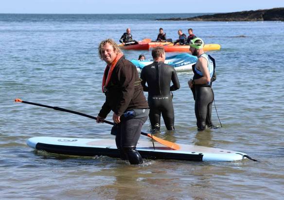 Paddy Kayak - master of Funkytown and a much appreciated supporter of the swim every year.
