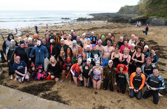 Vampire Swim, Open water, sea swimming in Cork, Ireland.