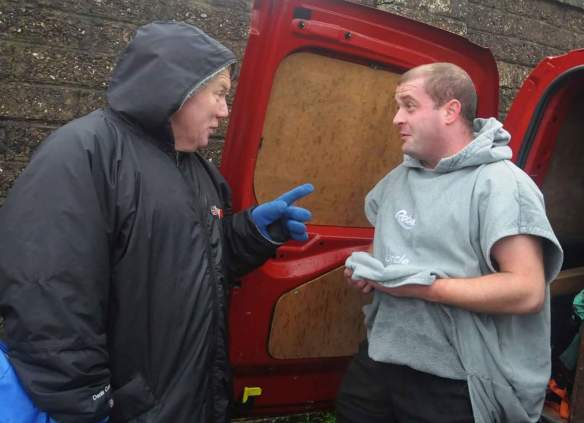 Open water, sea swimming in Cork, Ireland.