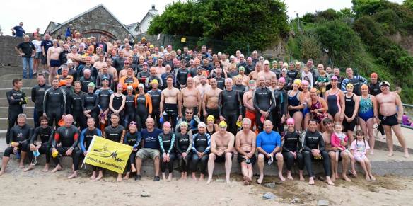 RNLI Myrtleville-Church Bay swim, 2016.
