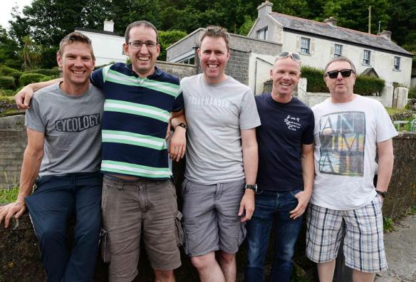 The boys from the Blackwater Tri Club